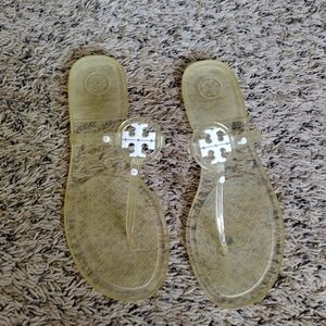 Tory Burch Mini Miller Flat jelly Thong sz 8